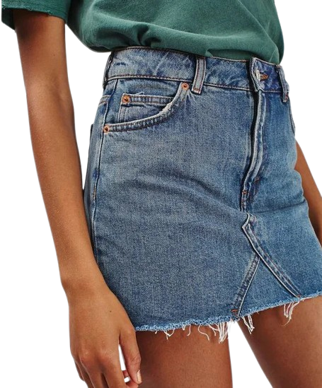 Denim kjol